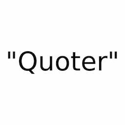 Quoter