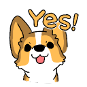 Corgie Emojis